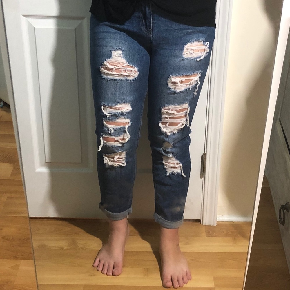 High Waisted Forever 21 Plus Size Jeans